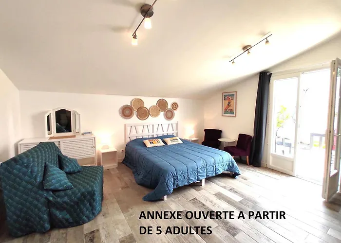 Mariella - Maison Familiale, Wifi, 500m De La